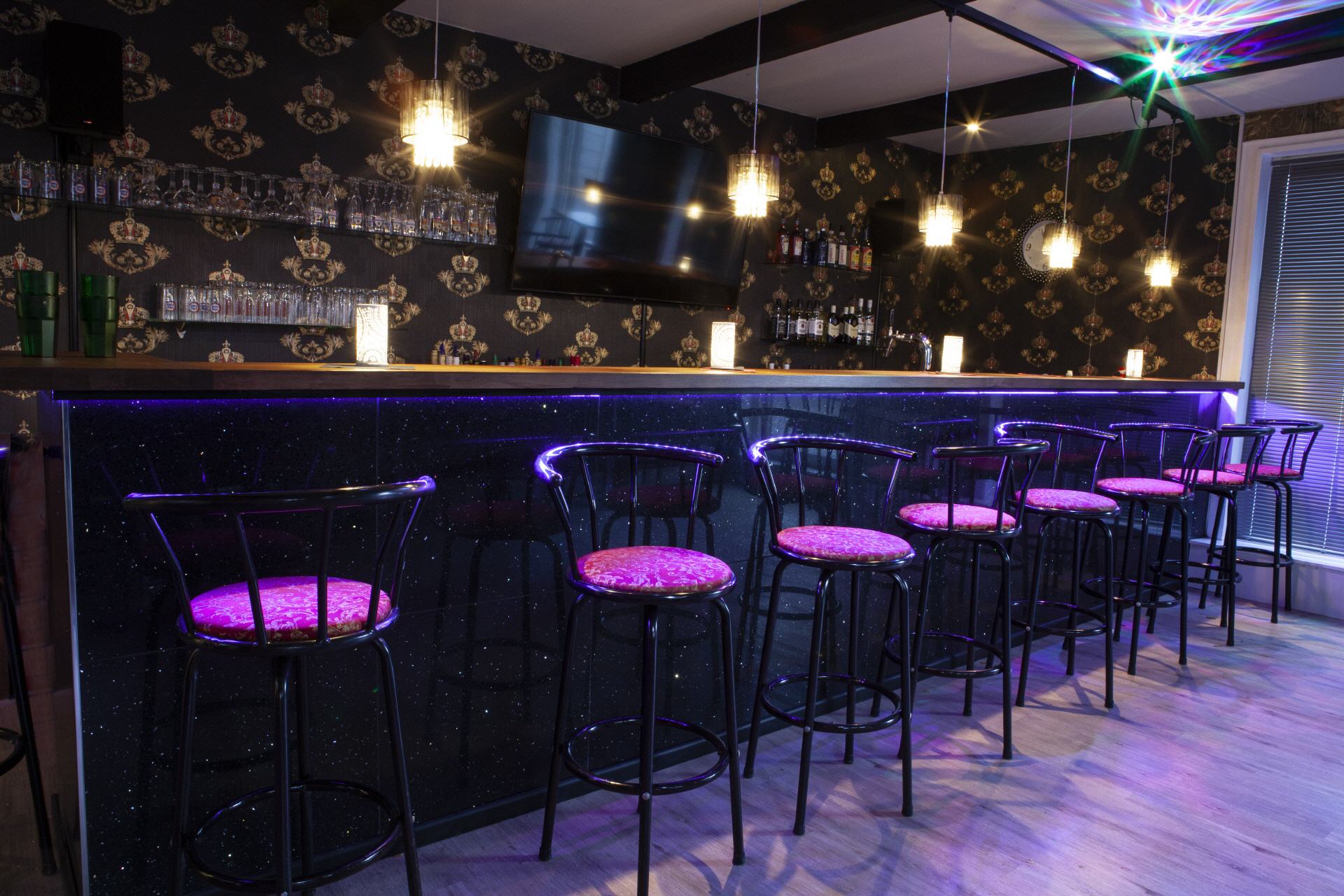 Barbereich im Cafe Bella Notte